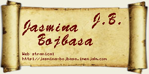 Jasmina Bojbaša vizit kartica